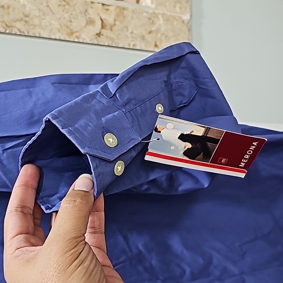 Blue Dress Shirt - Picture 6 of 12